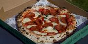 Eric's Pizza for beach picnics in Brancaster