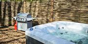 Glamping accommodation with Hot Tubs at Deer's Glade