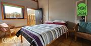 Double room in the Stables at Deepdale Camping & Rooms on the beautiful North Norfolk Coast
