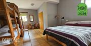 Large family room at Deepdale Camping & Rooms on the beautiful North Norfolk Coast