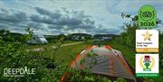Tents, motorhomes and tents at Deepdale Camping & Rooms on the beautiful North Norfolk Coast