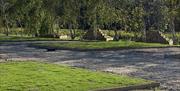 images of the site and surrounding beaches and paths