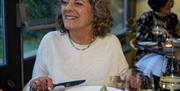 Informal dining at Titchwell Manor Norfolk