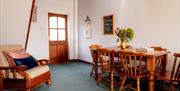 Seclusion Cottage, dining area