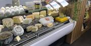 An amazing range of local cheeses & charcuterie