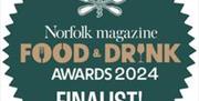 Finalist in the Best Retailer category of the 2024 Norfolk Food & Drink Awards