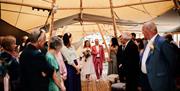 Sundown at The Grove Wedding