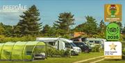 Tents, campervans and motorhomes at Deepdale Camping & Rooms on the beautiful North Norfolk Coast
