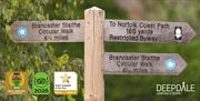 Walking locally at Deepdale Camping & Rooms on the beautiful North Norfolk Coast
