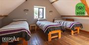 Private ensuite room at Deepdale Camping & Rooms on the beautiful North Norfolk Coast
