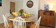 Dining room for up to 6 people Willow Farm Cottage