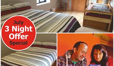 	
Self Catering Rooms - Midweek 3 Night Special Offer - Sunday 20th to Monday 21st July 2025