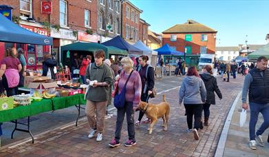 North Walsham's food and craft market