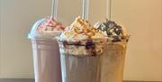Our loaded ice cream thick shakes