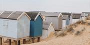 Beach huts, beach