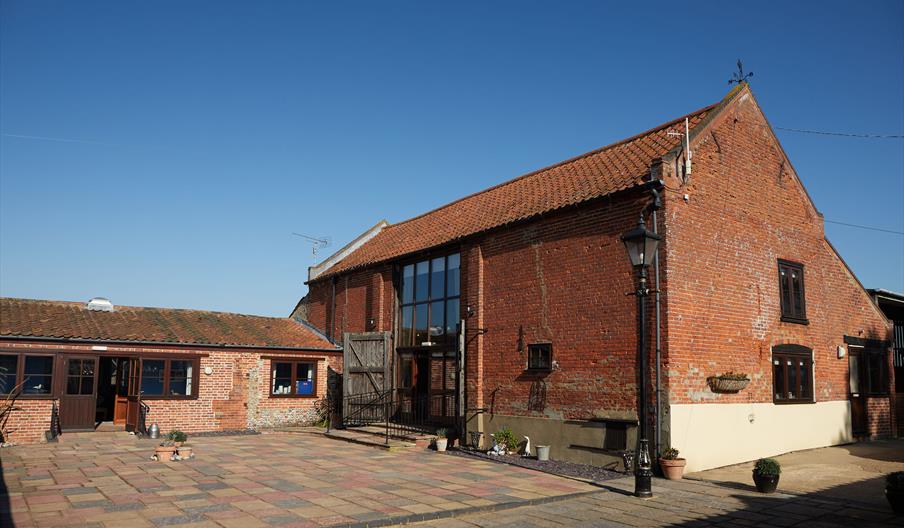 The Dairy Barns courtyard