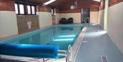 Private indoor pool. Tunstead cottages Norfolk.