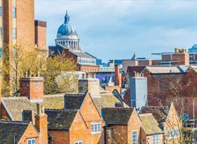 Nottingham skyline