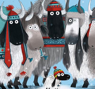 Animated Yaks