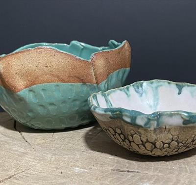 image of two ceramics pots