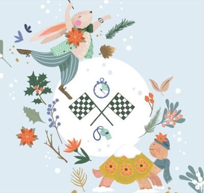 Tutti Frutti presents HARE AND TORTOISE event poster 
