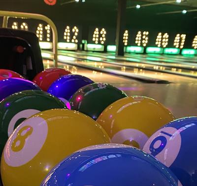 Photo of bowling balls