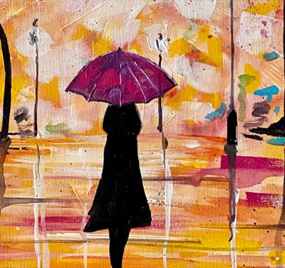 Paint Parisian Stroll at The Alchemist with The Paint Club
