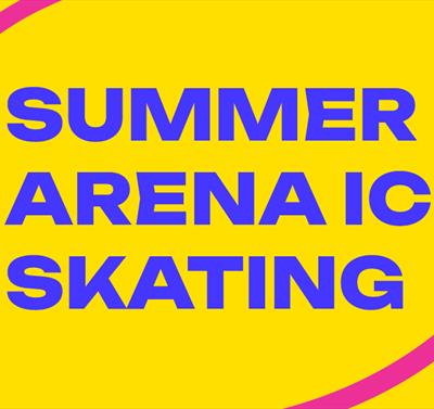 Summer Ice Skating poster