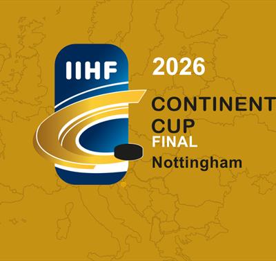 Event poster with tournament graphic