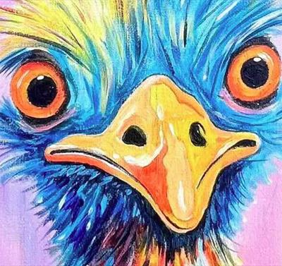 Paint an Emu at Pitcher & Piano with The Paint Club event Image 

