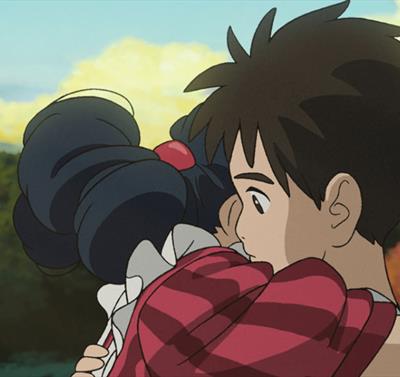 Artwork from the movie the boy and the heron