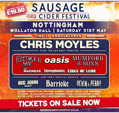 Sausage & Cider Festival artwork graphic