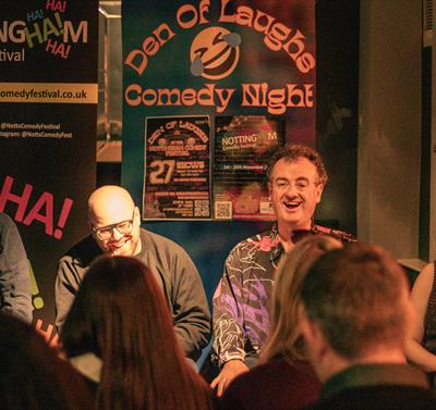 A Political Brunch, current affairs comedy panel show at Nottingham Comedy Festival
