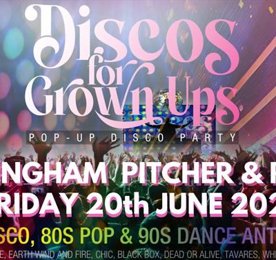 Nottingham Discos for Grown ups - The Church Pitcher & Piano
