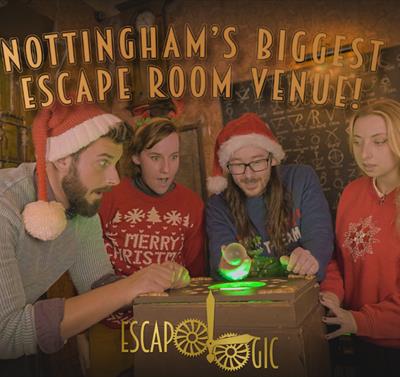 Christmas fun at Escapologic