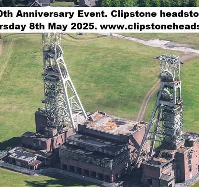 VE Day at Clipstone Headstocks