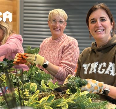 YMCA Wreath Making