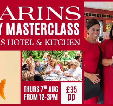 Clarins Beauty Masterclass with Canapés & Prosecco on arrival at Hart's Hotel & Kitchen