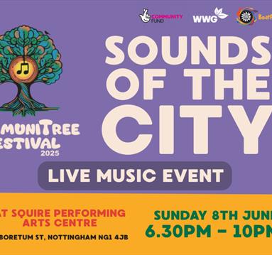 festival poster for the communiTree event