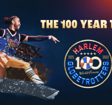 Event banner featuring a basketball player preparing to throw a ball