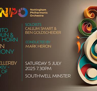 poster for summer concert in southwell
