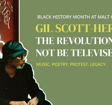 Gil Scott-Heron: The Revolution Will Not Be Televised
