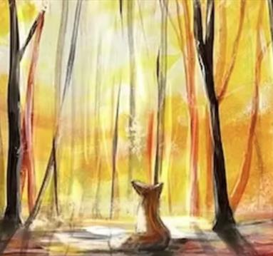 Paint a Fox in a Forest at Cock & Hoop Pub with The Paint Club event Poster 
