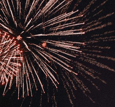 bonfire display