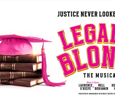 poster for legally blonde musical