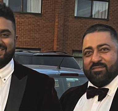 Tharun Chelley and Hitz Unadkat: Hairy Indian Bikers Without Bikes as our mums won't let us
