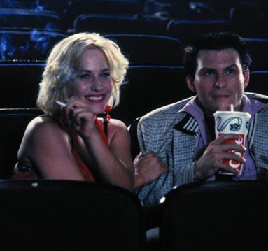 a couple in the cinema