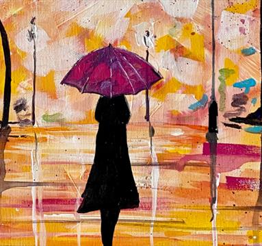 Paint Parisian Stroll at The Alchemist with The Paint Club
