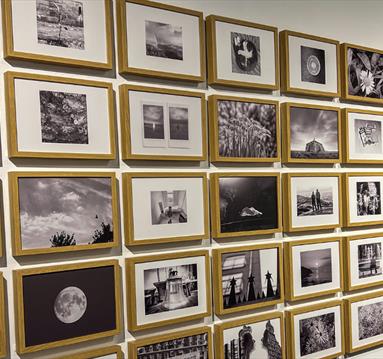 wall of photos