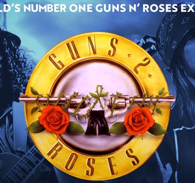 tour poster for the tribute act of guns and roses